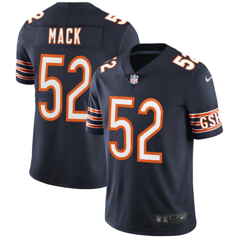 Youth Chicago Bears #52 Mack Blue Nike Vapor Untouchable Player NFL Jerseys